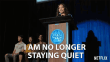 I Am No Longer Staying Quiet Jessica Davis GIF - I Am No Longer Staying Quiet Jessica Davis Alisha Boe GIFs