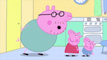Daddy Pig Peppa Pig GIF - Daddy Pig Peppa Pig Peppa GIFs