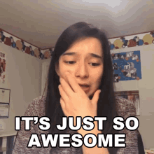 Its Just So Awesome Hannah Fawcett GIF - Its Just So Awesome Hannah Fawcett Laughing Pikachu GIFs