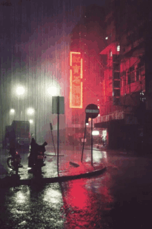 Rain Background GIF