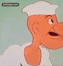 feeling shy popeye the sailor man cartoon animation gif