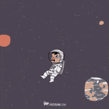 Astronauta GIF - Sad Astronaut Floating GIFs