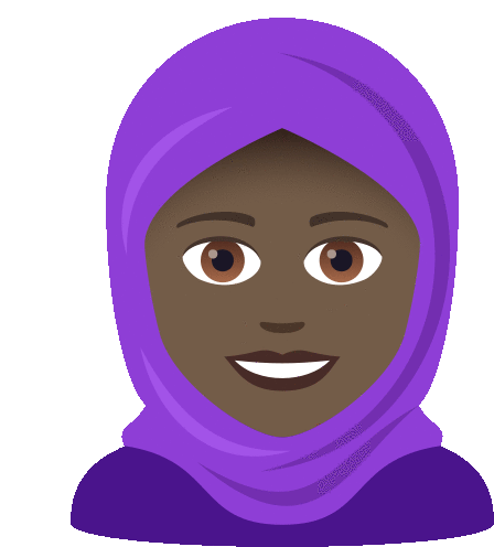 Headscarf Joypixels Sticker - Headscarf Joypixels Hijab Stickers