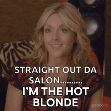 Im The Hot Blonde Jenna Maroney GIF - Im The Hot Blonde Jenna Maroney 30rock GIFs