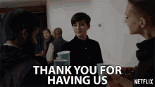 Thank You For Having Us Thanks GIF - Thank You For Having Us Thanks Thanks For The Invite GIFs
