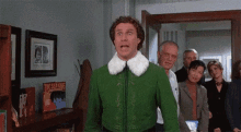 Trying To Play It Cool Around Your Crush GIF - Elf Will Ferrell Ily GIFs
