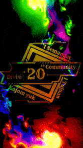 a sign that says " i semangat " on it