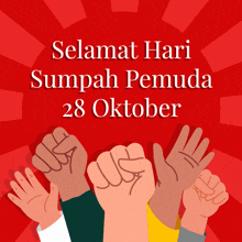 Selamat Hari Sumpah Pemuda 28 Oktober Satu Nusa GIF