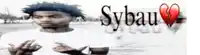 a man in a white shirt is standing in front of sybau