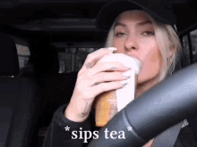 Sips Tea Tea GIF - Sips Tea Tea Spill GIFs