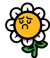 Sunflower Sad Flower Sticker - Sunflower Sad Flower Sad Stickers