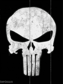 Punisher Skull GIF - Punisher Skull Old Movie GIFs