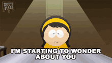 Im Starting To Wonder About You Leslie Meyers GIF - Im Starting To Wonder About You Leslie Meyers South Park GIFs