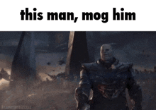 Thanos Point Mog GIF - Thanos Point Mog Mogged Him GIFs