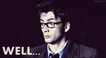 Doctor Who Well GIF - Doctor Who Well Eyeglasses GIFs