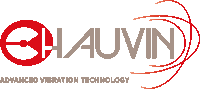 a logo for chauvin advanced vibration technology is shown