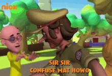 Sir Sir Confuse Mat Howo Dont Be Confused Sir GIF - Sir Sir Confuse Mat Howo Dont Be Confused Sir Patlu GIFs