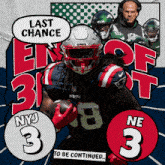New England Patriots (3) Vs. New York Jets (3) Third-fourth Quarter Break GIF - Nfl National Football League Football League GIFs