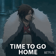 Time To Go Home Trevor Belmont GIF - Time To Go Home Trevor Belmont Richard Armitage GIFs