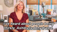 rhop thirsty robyn ashley is dehydrated real housewives of potomac