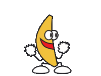 Banana Peanut Sticker - Banana Peanut Butter Stickers