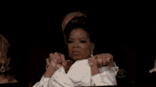 Oprah Inhale GIF - Oprah Inhale Hold Hands GIFs