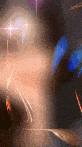 a computer generated image that looks like a painting with a star in the center