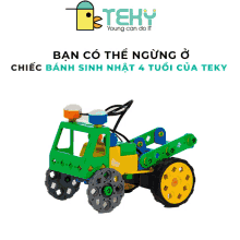 a teky young can do it poster with a robot