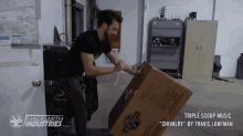 Package Heavy GIF - Package Heavy Struggling GIFs