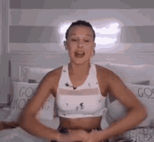 Millie Bobby Brown Oh Well GIF - Millie Bobby Brown Oh Well Shrug GIFs