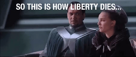liberty dies