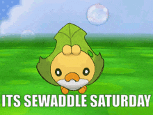 Sewaddle Saturday GIF - Sewaddle Saturday Pokemon GIFs