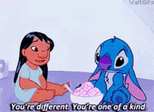 one of a kind youre one of a kind youre different different lilo and stitch