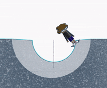 a drawing of a person taking a picture with a camera and a pink object in the background