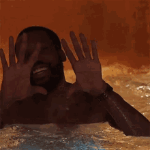 Hands Up Meek Mill GIF - Hands Up Meek Mill Expensive Pain Song GIFs