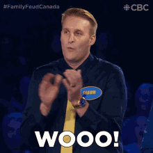 Wooo Family Feud Canada GIF - Wooo Family Feud Canada Lets Go GIFs
