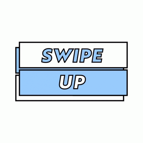 Swipe Up Sticker by My Amigo! for iOS & Android