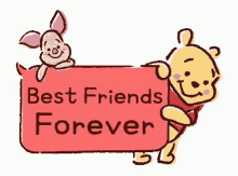Pooh And Piglet GIF - Best Friends Forever Best Friends Forever GIFs