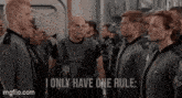 Rules Chug GIF - Rules Chug Starship Troopers GIFs