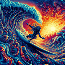 Surf Dreads GIF - Surf Dreads Trippy GIFs