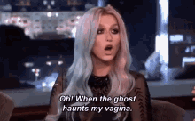Ghost GIF - Kesha Ghost Haunts My Vagina Ghost GIFs
