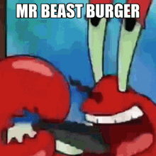 Spongebob Mr Beast GIF - Spongebob Mr Beast Burger GIFs
