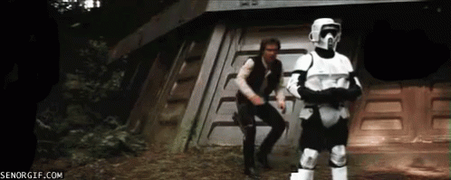 Funny Star Wars GIF - Funny Star Wars Comedy - Discover & Share GIFs