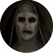 haunted painting creepy demon nun bonnie aarons