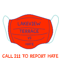 Lakeview Terrace Vs Hate Sticker - Lakeview Terrace Vs Hate La Stickers