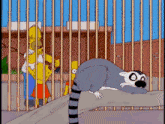 The Simpsons Lemur GIF - The Simpsons Lemur Angry GIFs