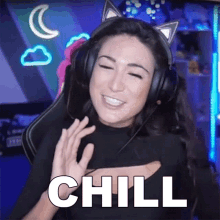 Chill Jacki Jing GIF - Chill Jacki Jing Queens Gaming Collective GIFs