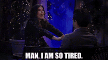 Superstore Amy Sosa GIF - Superstore Amy Sosa Man I Am So Tired GIFs