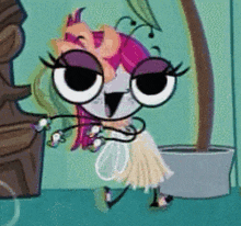 The Buzz On Maggie Maggie Pesky GIF - The Buzz On Maggie Maggie Pesky Hula Dance GIFs