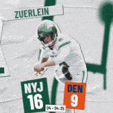 Denver Broncos (9) Vs. New York Jets (16) Fourth Quarter GIF - Nfl National Football League Football League GIFs